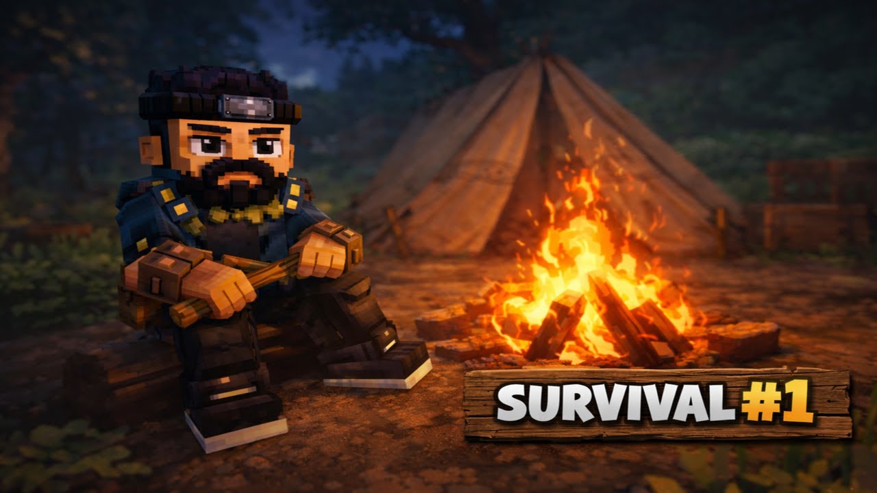 EFSANE BAŞLIYOR! ⚔️ | Hytale Öğretici Survival #1 (İlk Ev ve Başlangıç)