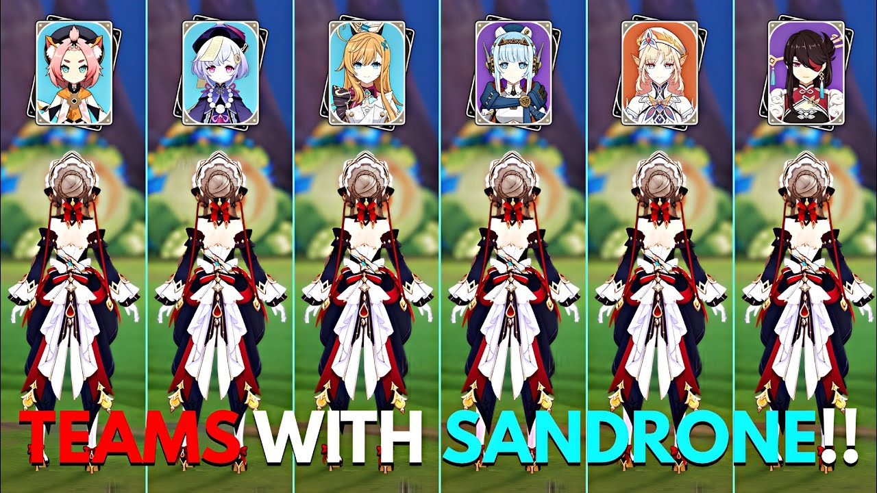 10 BEST Teams with Sandrone! Genshin Impact Early Access