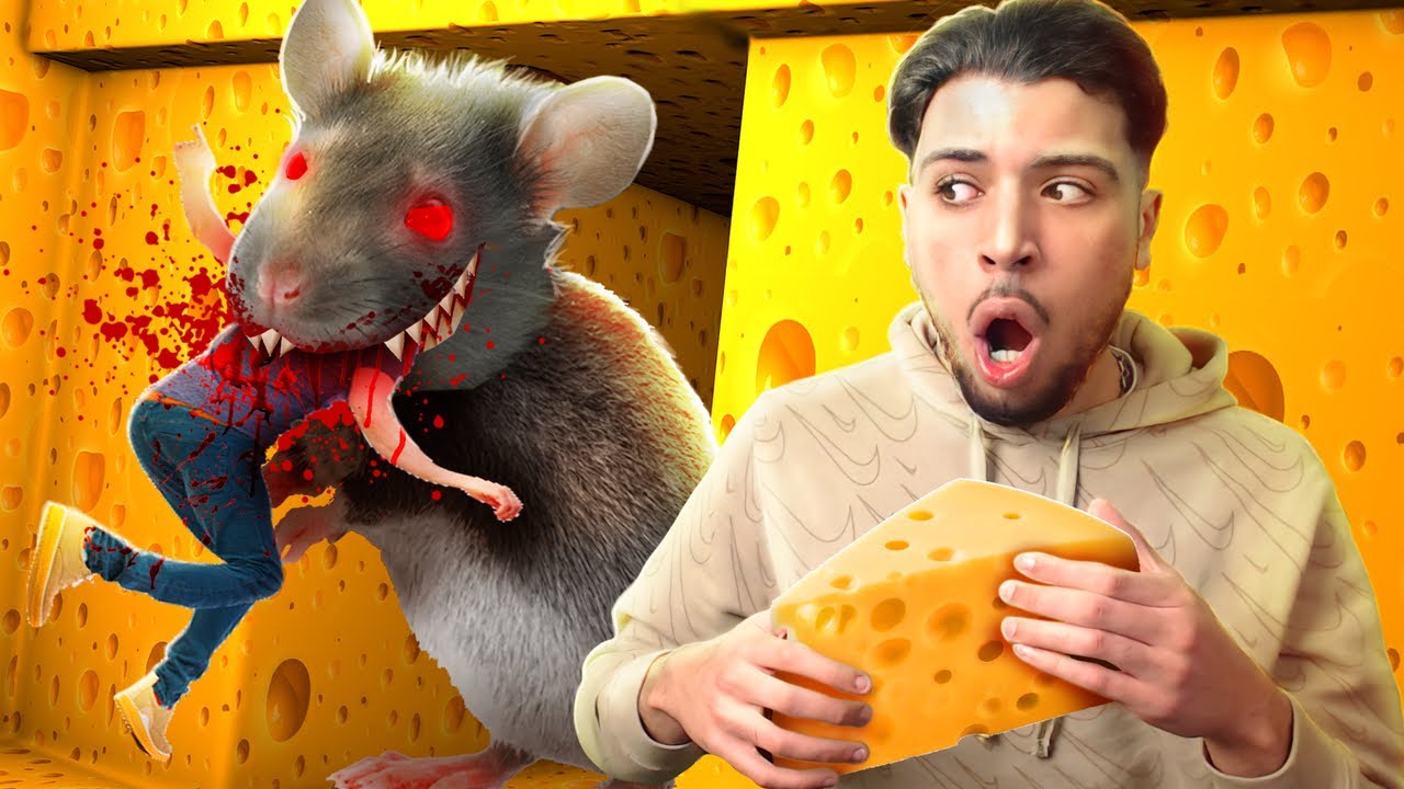 UN RAT GÉANT VEUT ME MANGER !! Roblox cheese Escape