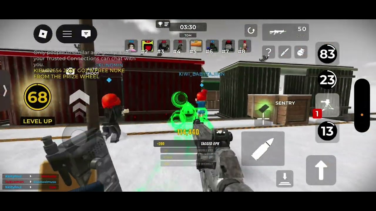 Gunfight arena :) #roblox 