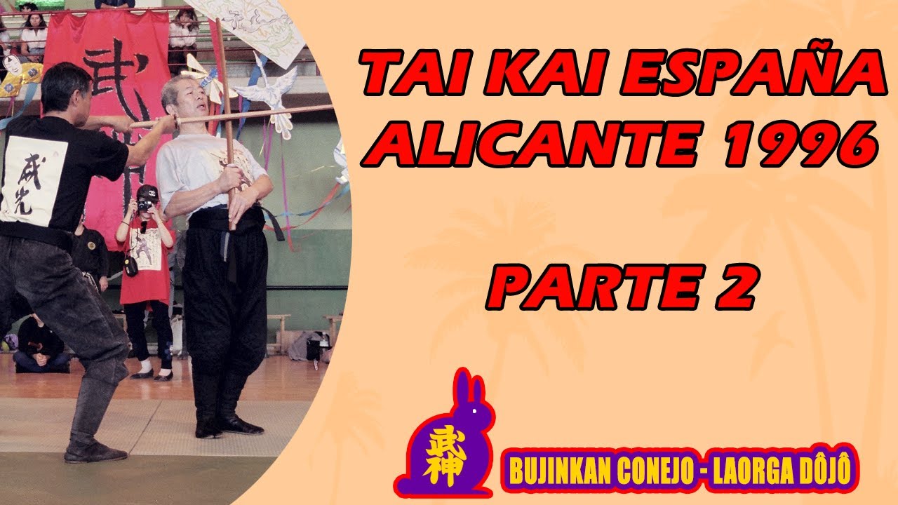 HATSUMI SENSEI BUJINKAN TAI KAI ESPAÑA ALICANTE 1996 Parte 2