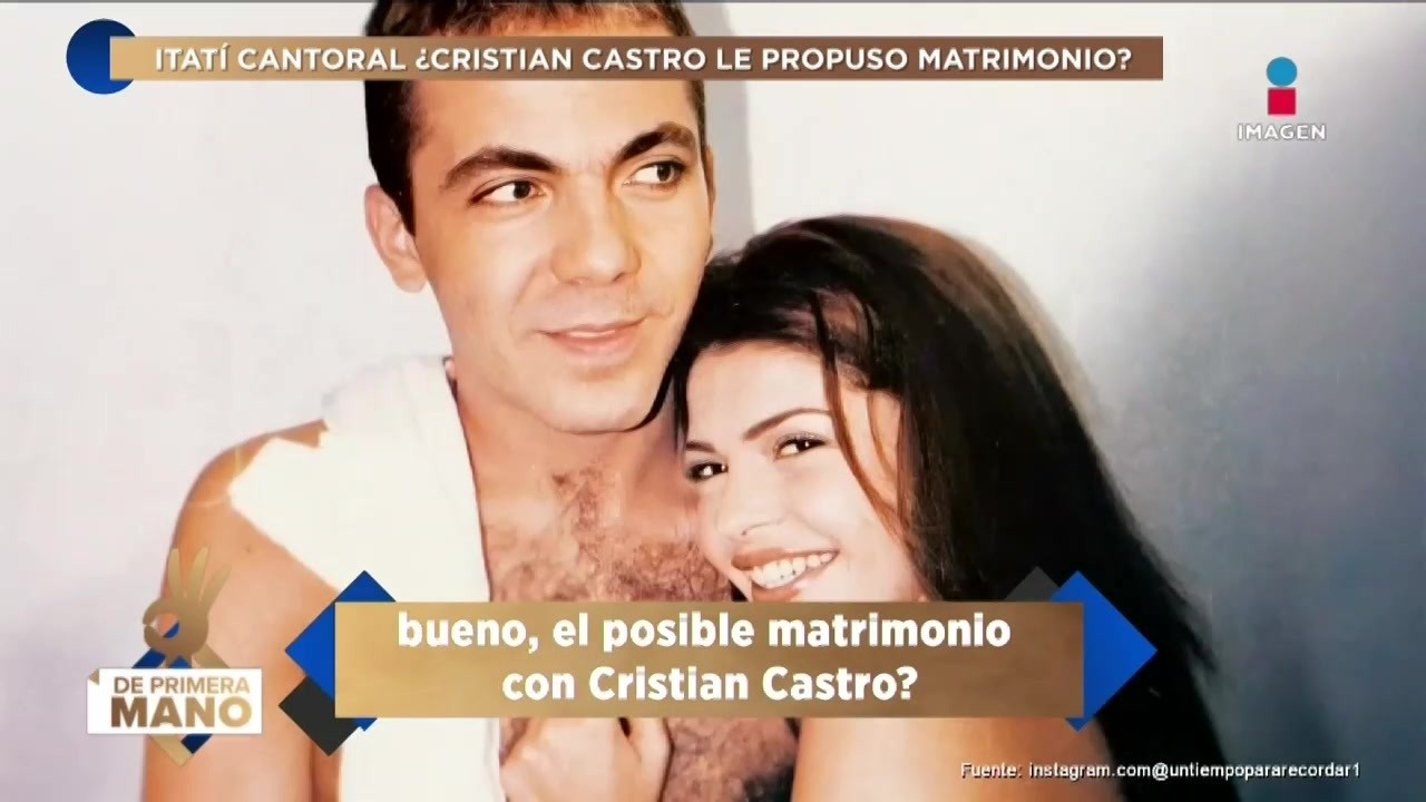 ¿Eduardo Santamarina ARRUINÓ ROMANCE entre Itatí Cantoral y Cristian Castro? Ella responde | DPM