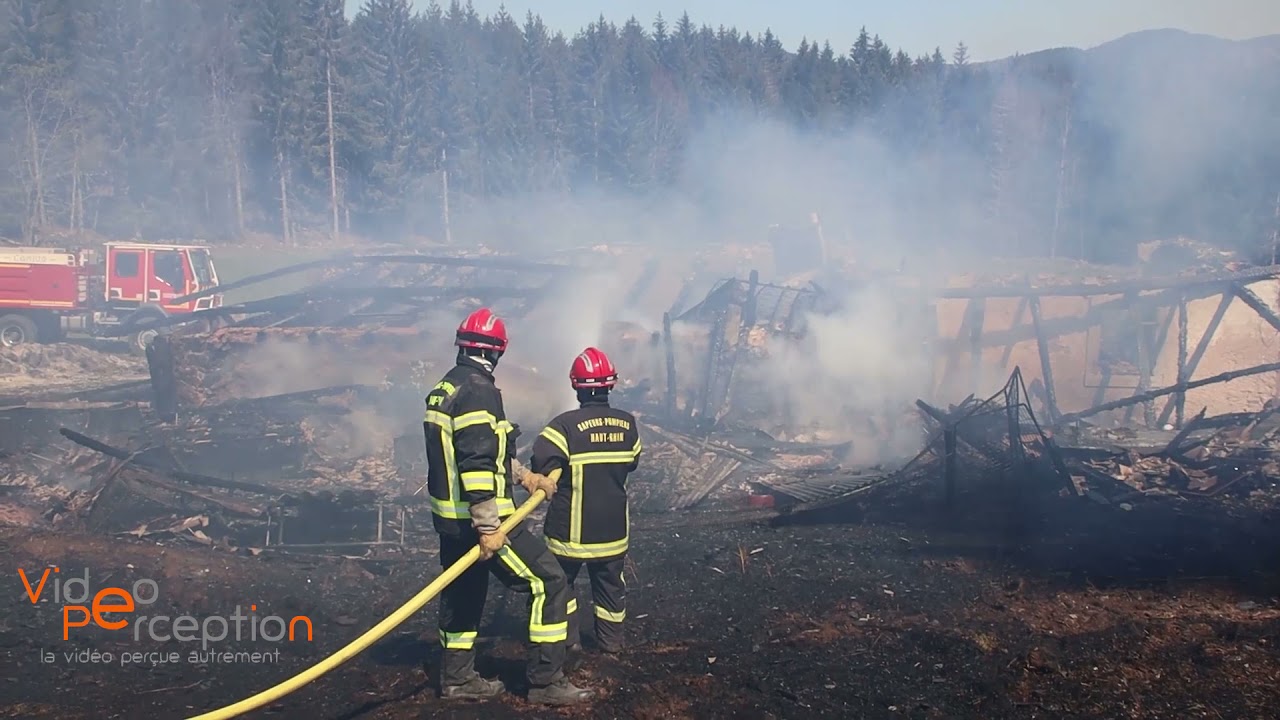 Feu maison Soultzeren