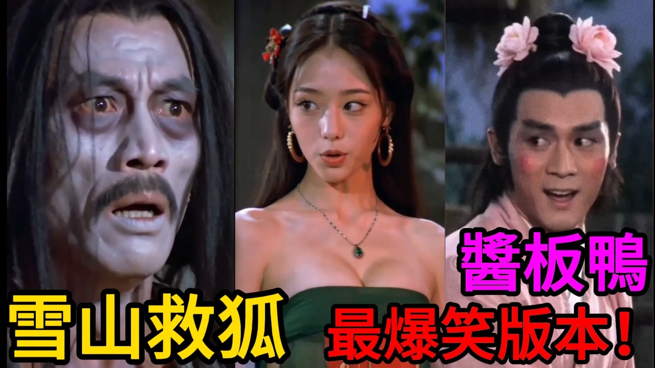 太洗腦！雪山醬板鴨救狐AI片爆紅台灣! 蔡依林版.解放軍版