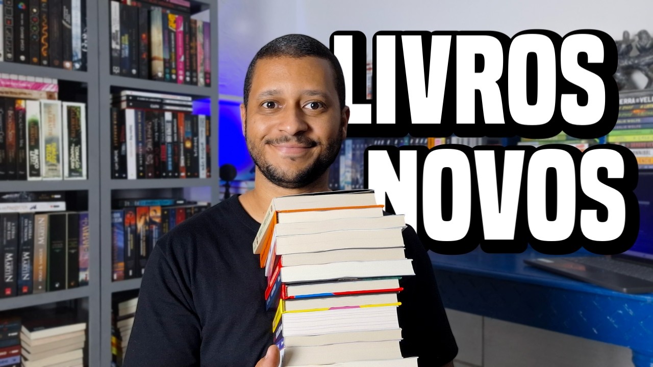 BOOK HAUL: Os livros novos da minha estante