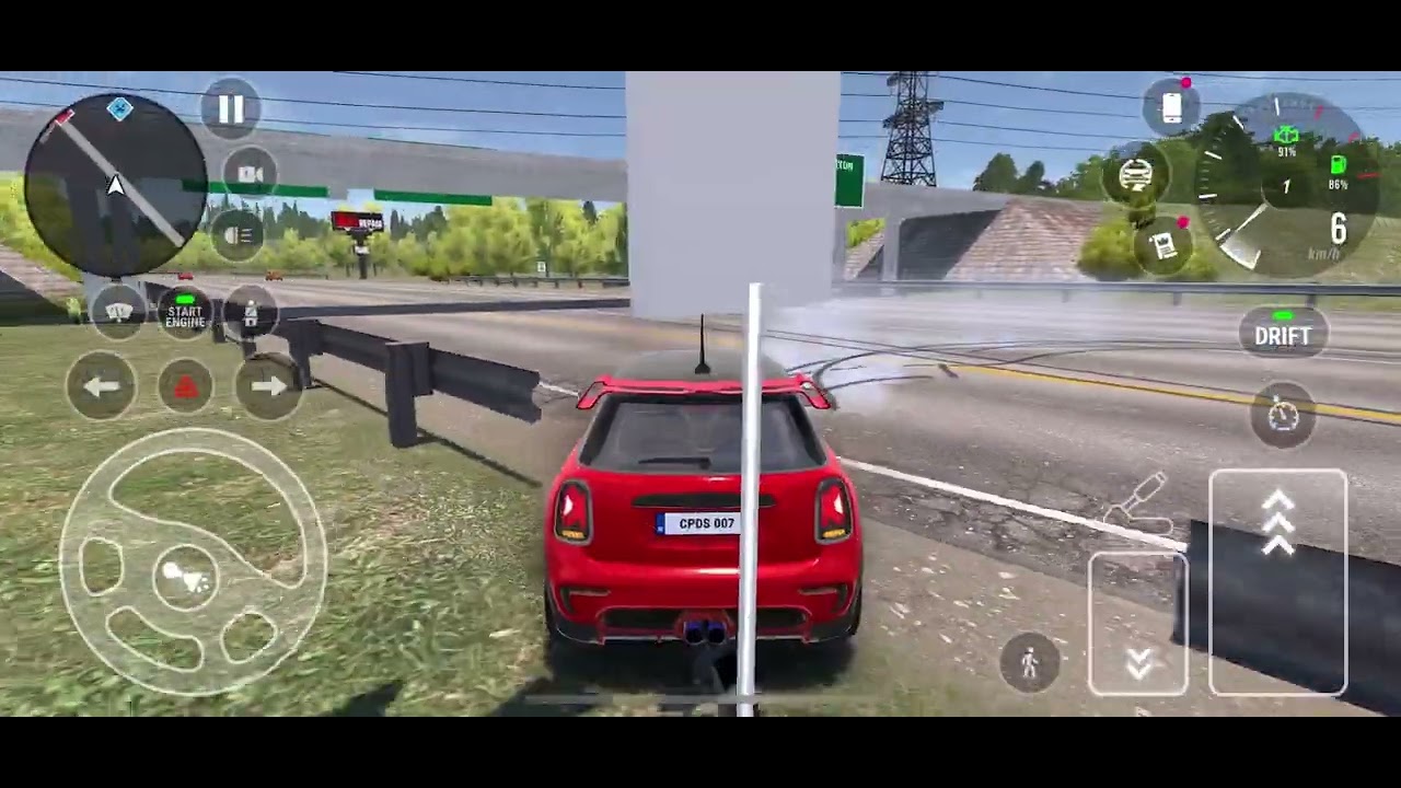 MİNİ COOPER CAR PARKİNG ARABA SÜRME OYUNU 