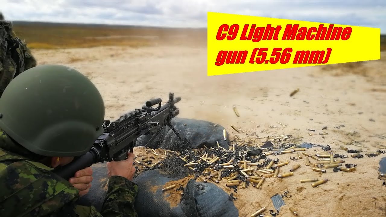 Live Fire - C9 light machine gun - Full Auto