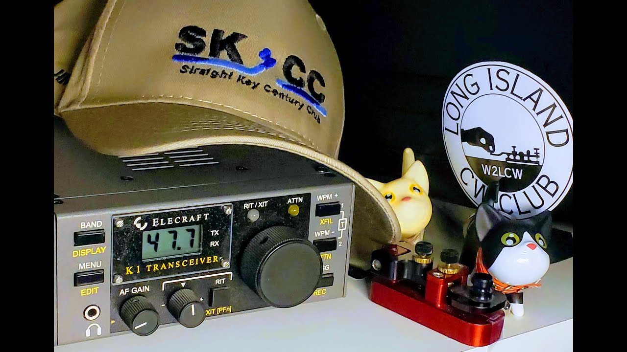 Elecraft K1⚡Power-on ➡️ SKCC QSO⚡CW Forever!
