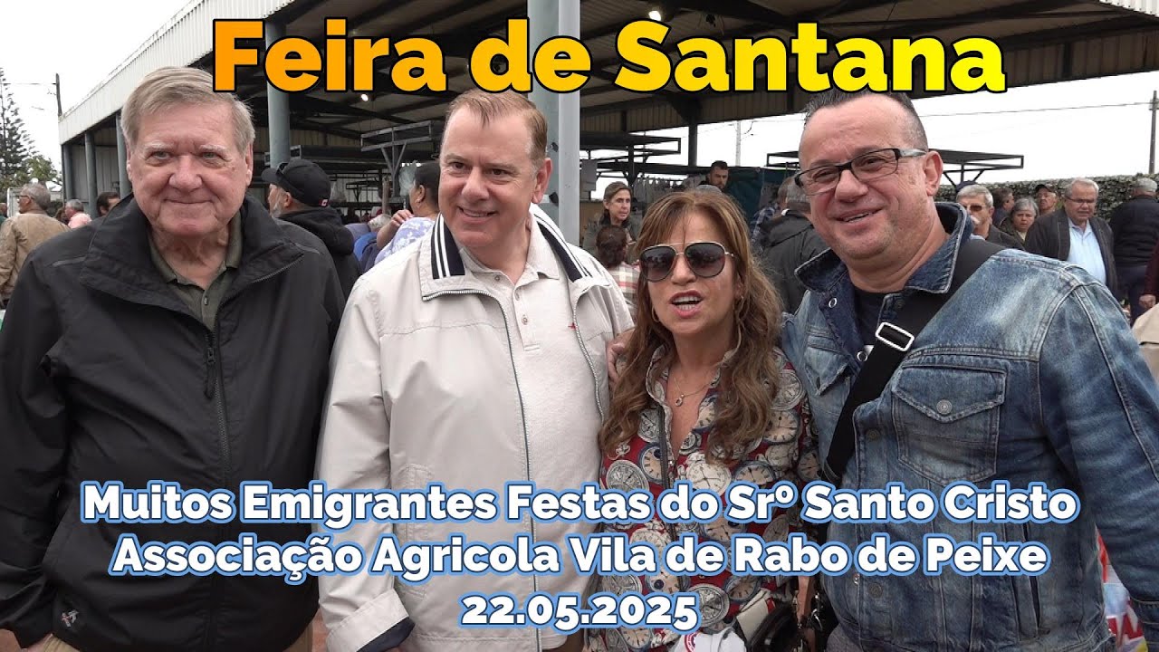 Feira de Santana Muitos Emigrantes as Festas do Srº Santo Cristo dos Milagres Associação Agricola