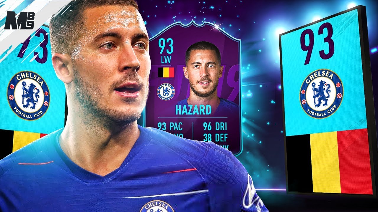 FIFA 19 POTM HAZARD REVIEW | 93 POTM HAZARD PLAYER REVIEW | FIFA 19 ULTIMATE TEAM
