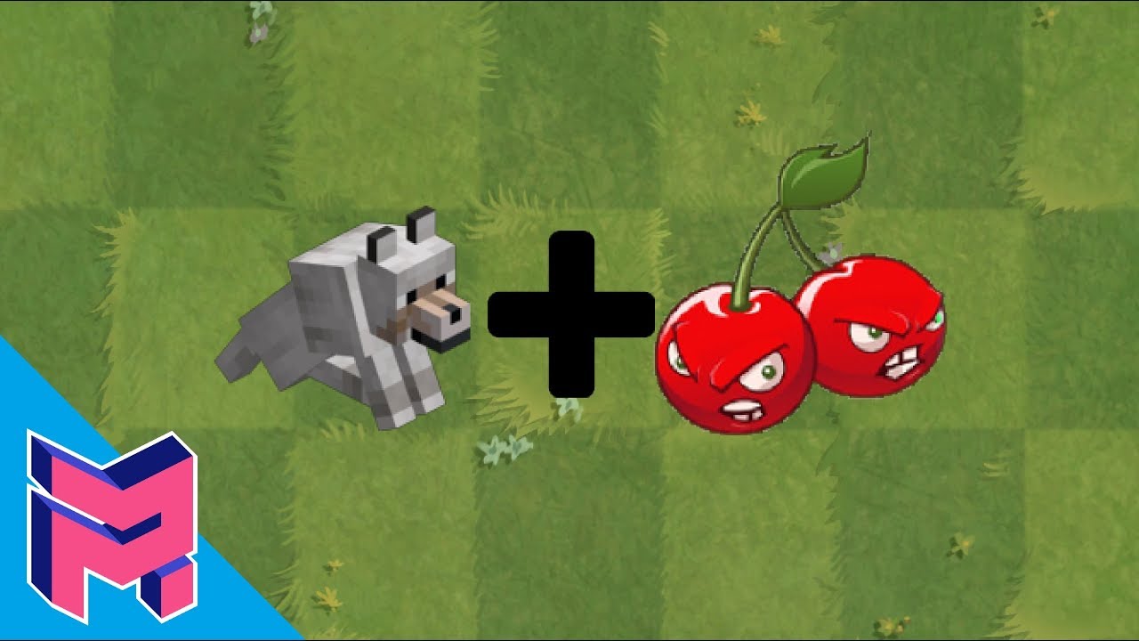 Plants vs Zombies Fusion Hack Animation ( Wolf + Cherry Bomb )