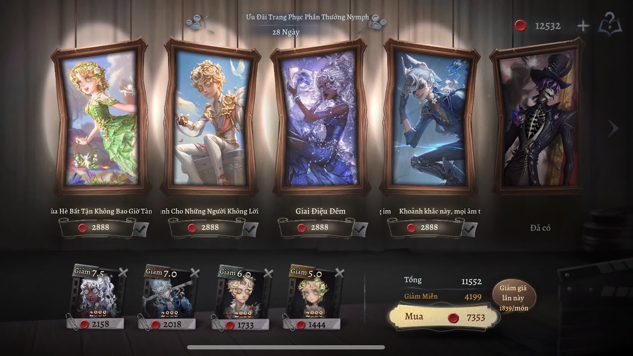 Ngộp Thở Đập Cầu Và Shopping Cho Mùa Mới, Bye Bye Bảo Hiểm | Identity V | Hoan 801