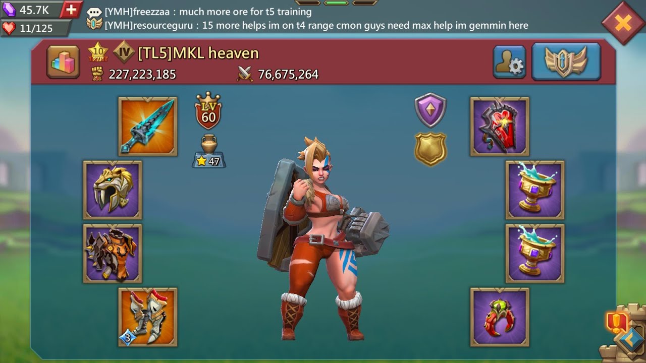 Solo Trap journey 4 taking rally - Lords Mobile - Tar4ki gaming