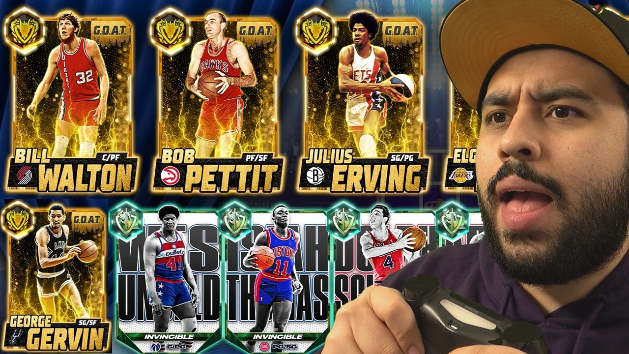 2K добавили кучу новых карт GOAT и еще больше кодов для получения бесплатного игрока уровня Invin...