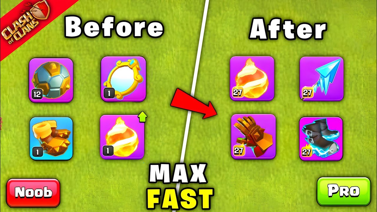 How to Max out Heros Equipment Fast in Clash of clans | Tips & Tricks to Max Heros Equipment in COC