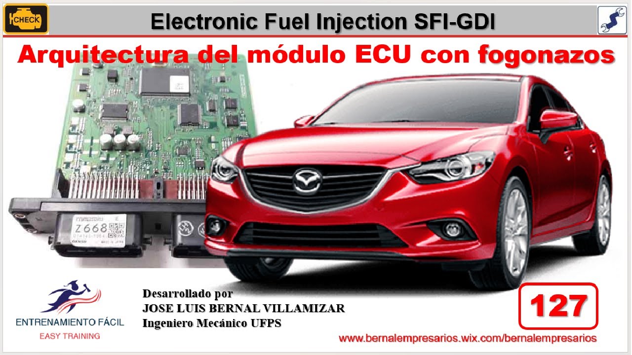 127-[Electronic Fuel Injection EFI] fogonazos en la arquitectura de la ECU (Electronic Control Unit)