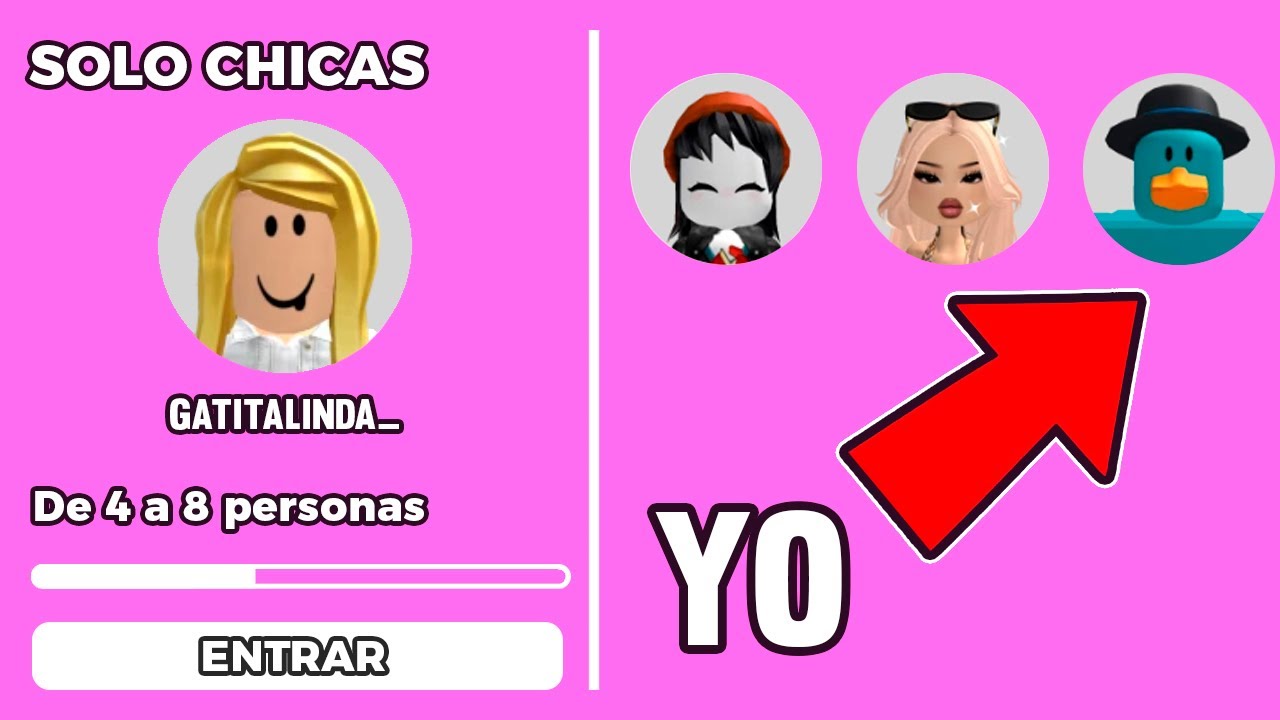 Servidor de SÓLO CHICAS en Steal a Brainrot!