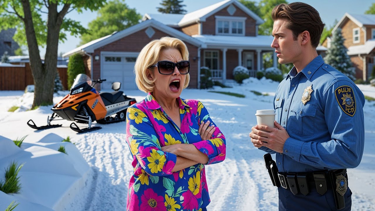 HOA Karen Called Police About My Snowmobile, Officer Confirmed I'm on My Own Land
