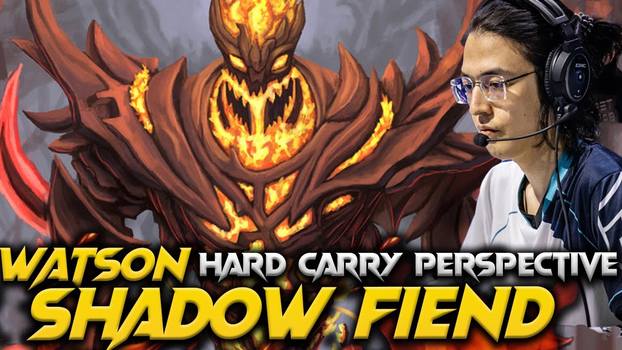 7.37D - Watson Shadow Fiend Hard Carry - Dota 2 Pro Full Gameplay #watson #shadowfiend