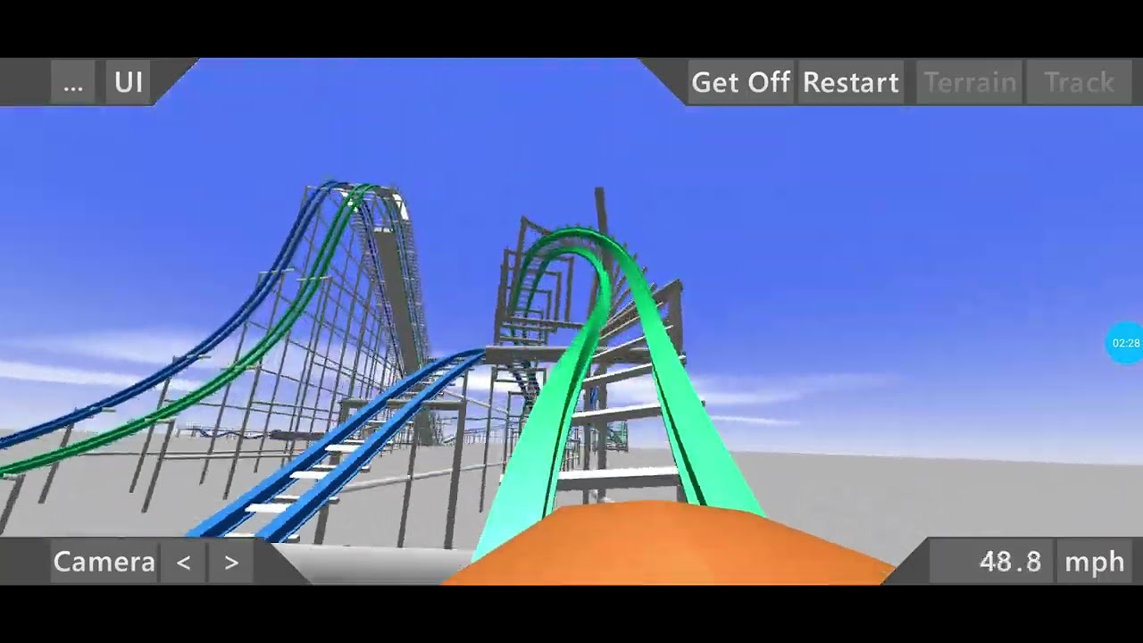 Twisted Colossus in Ultimate Coaster 2
