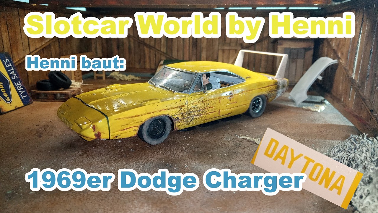 Henni baut: 1969er Dodge Charger Daytona Slotcar.