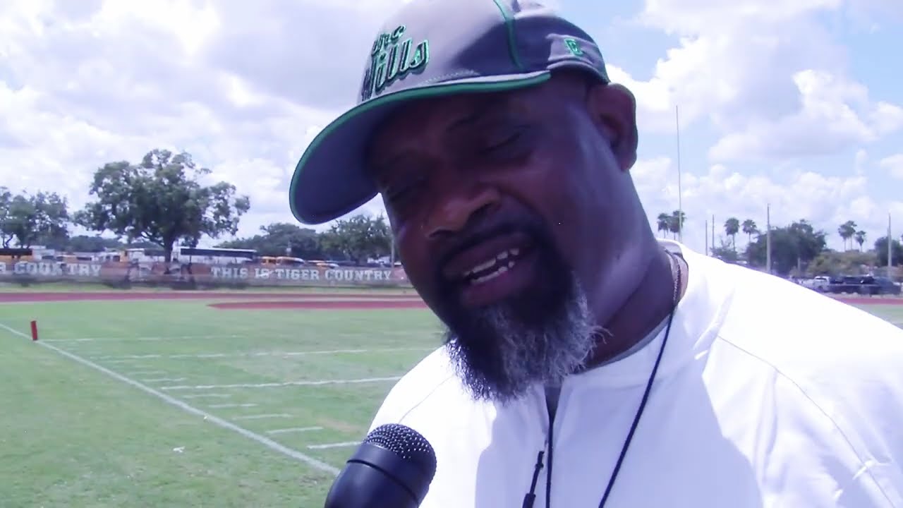 JAMES HILL SPORTS FHSAA FOOTBALL EVANS 28 JONES 25 F ORLANDO SOUL BOWL COACH KARLOS ODUM POST 9-6-25