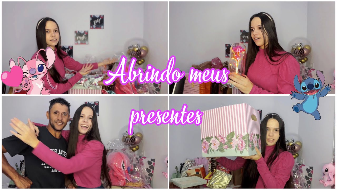 ABRINDO MEUS PRESENTES DE ANIVERSÁRIO😮❤️18 anos