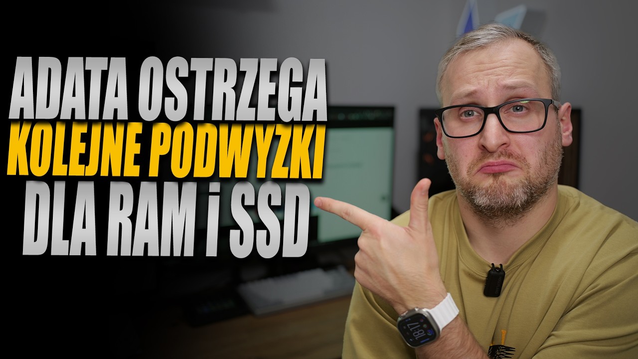 ADATA ostrzega przed kolejnymi podwyżkami RAM i SSD