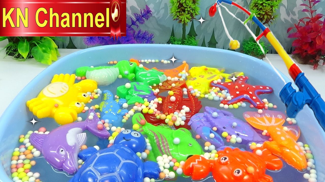 Đồ chơi trẻ em Bé Na Câu Cá tập 8 mùa hè vui nhộn Kỹ năng sống Fishing toy playset Kids toys