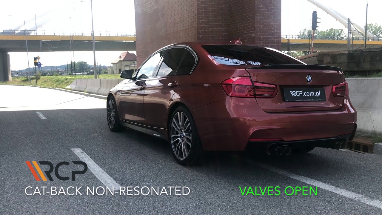 BMW 320i F30 LCI | RCP Exhausts | Cat-Back Exhaust