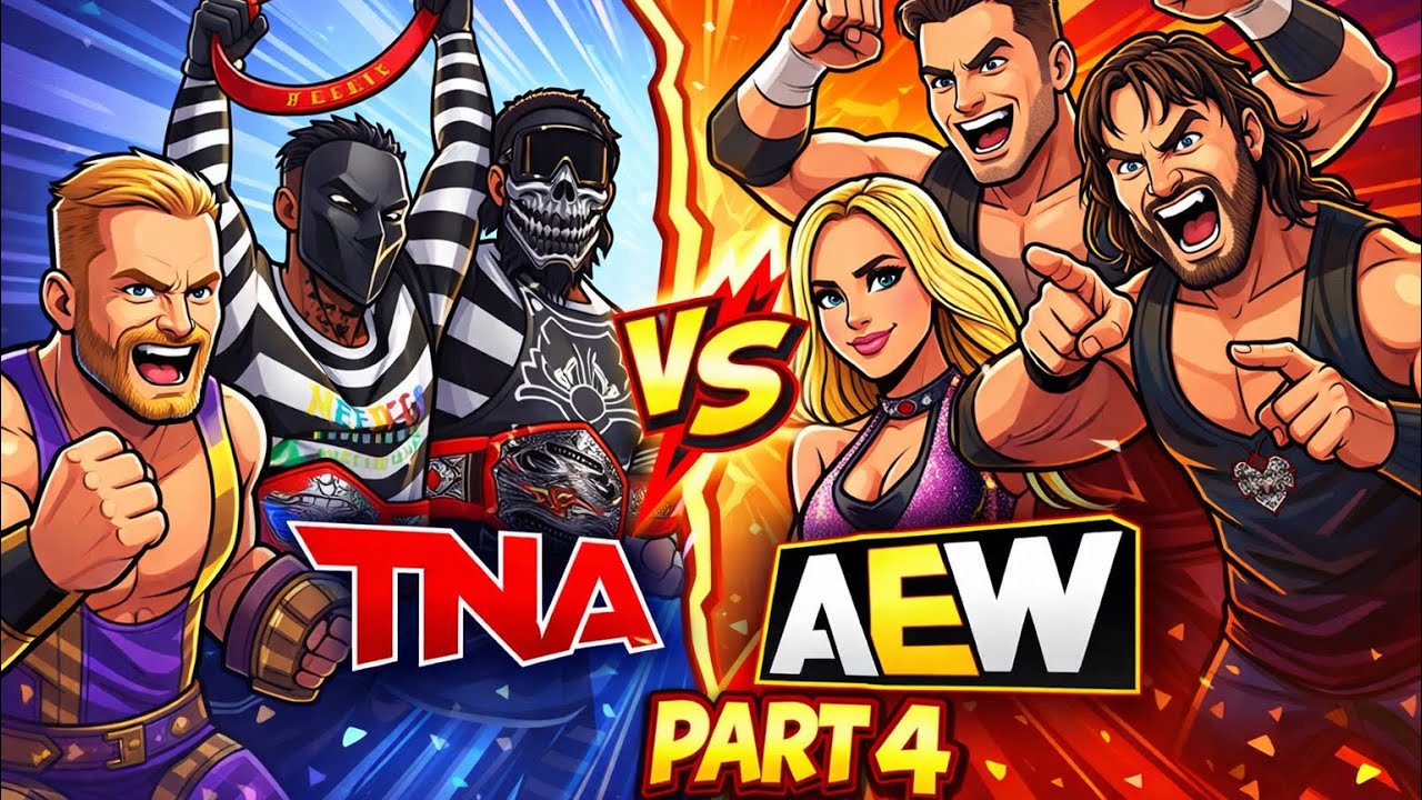 (WWE2K25)YOUNGBLOOD JOINS TNA VS AEW PART 4