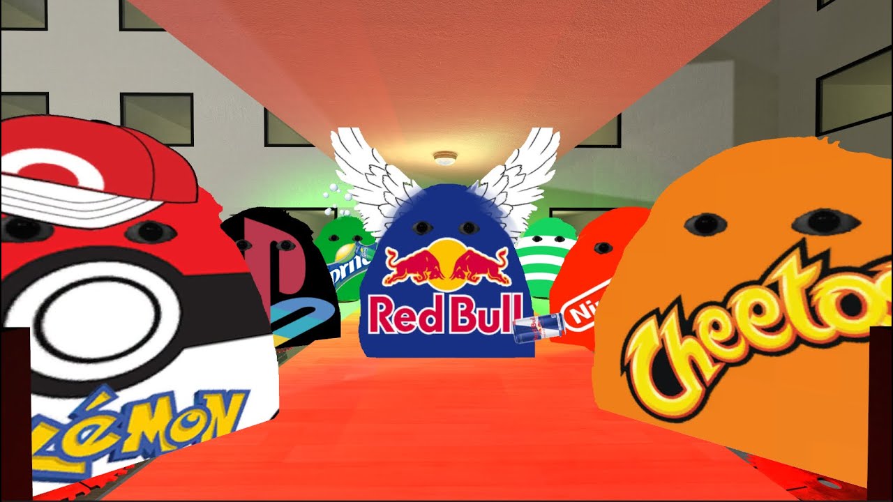Red Bull Munci, Pokemon Munci, Rosalia Bizcochito Family And Angry Munci Family Nextbot Gmod