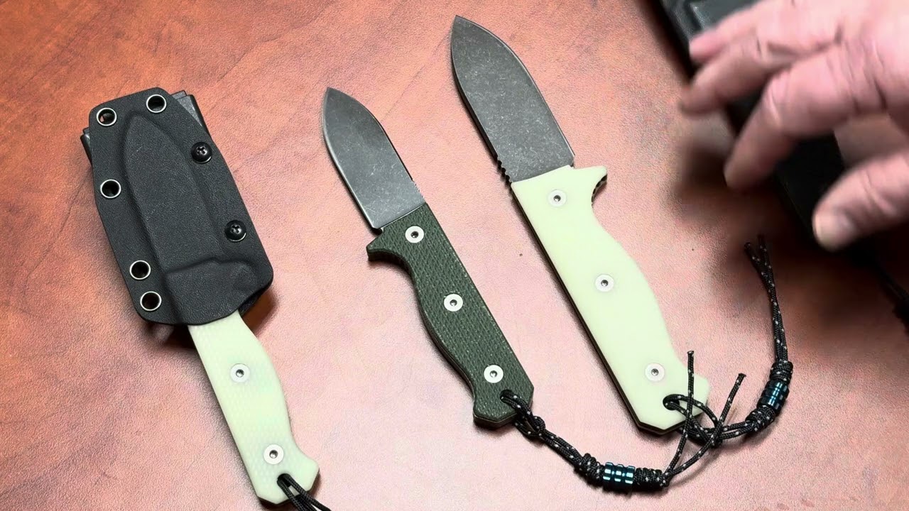 Compact R4A - Ready 4 Action Knife / D2 Fixed Blade