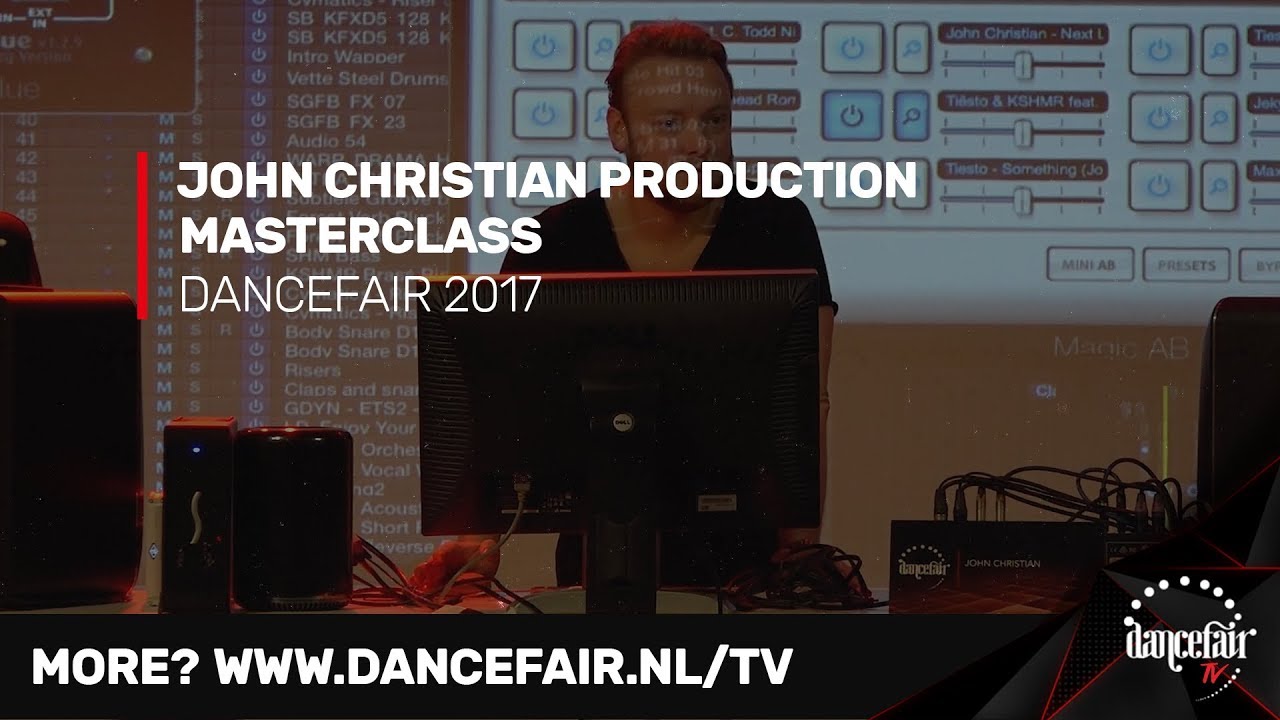 John Christian on  Mixing & Mastering | Dancefair 2017