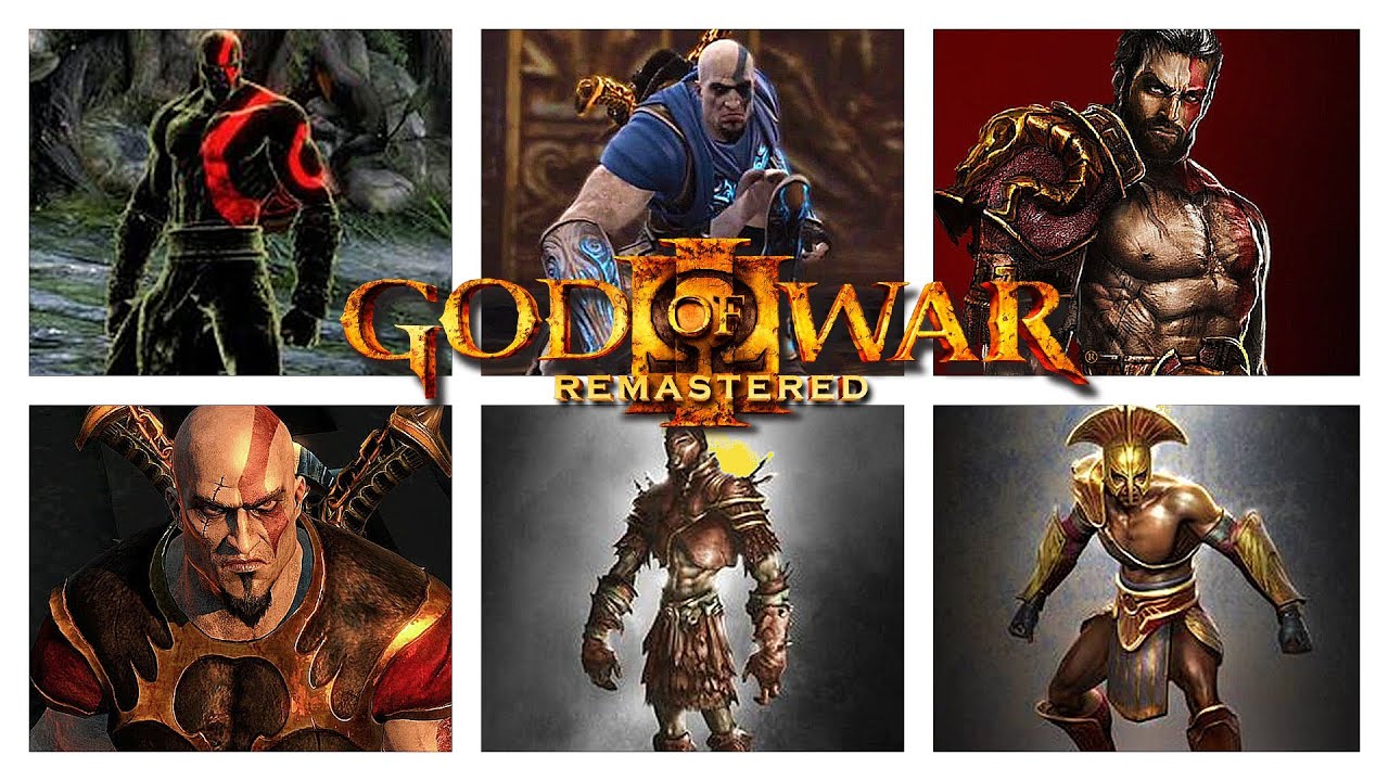 God of War 3 Remasterizado | Todos los Trajes y Atuendos