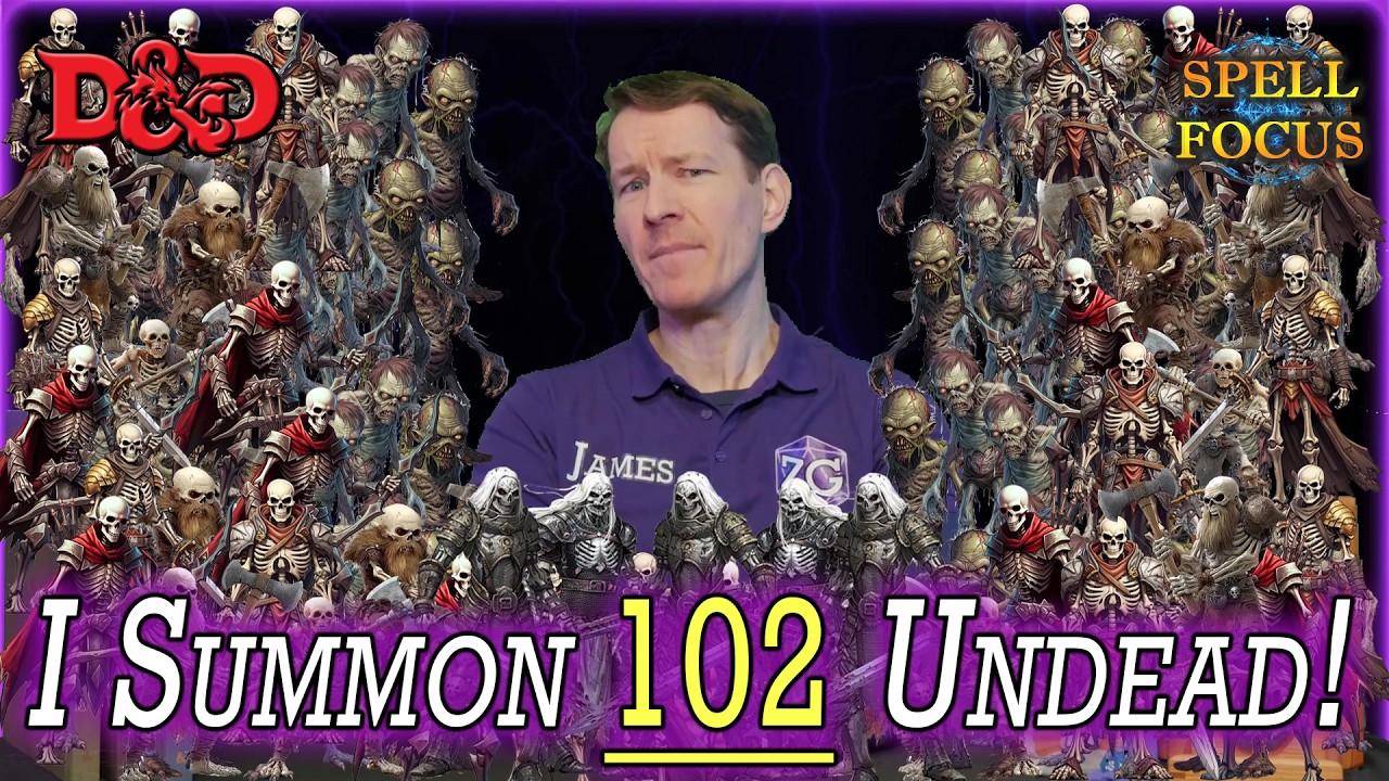 Create Undead & Animate Dead - The Necromancer's Best D&D Spell Friends