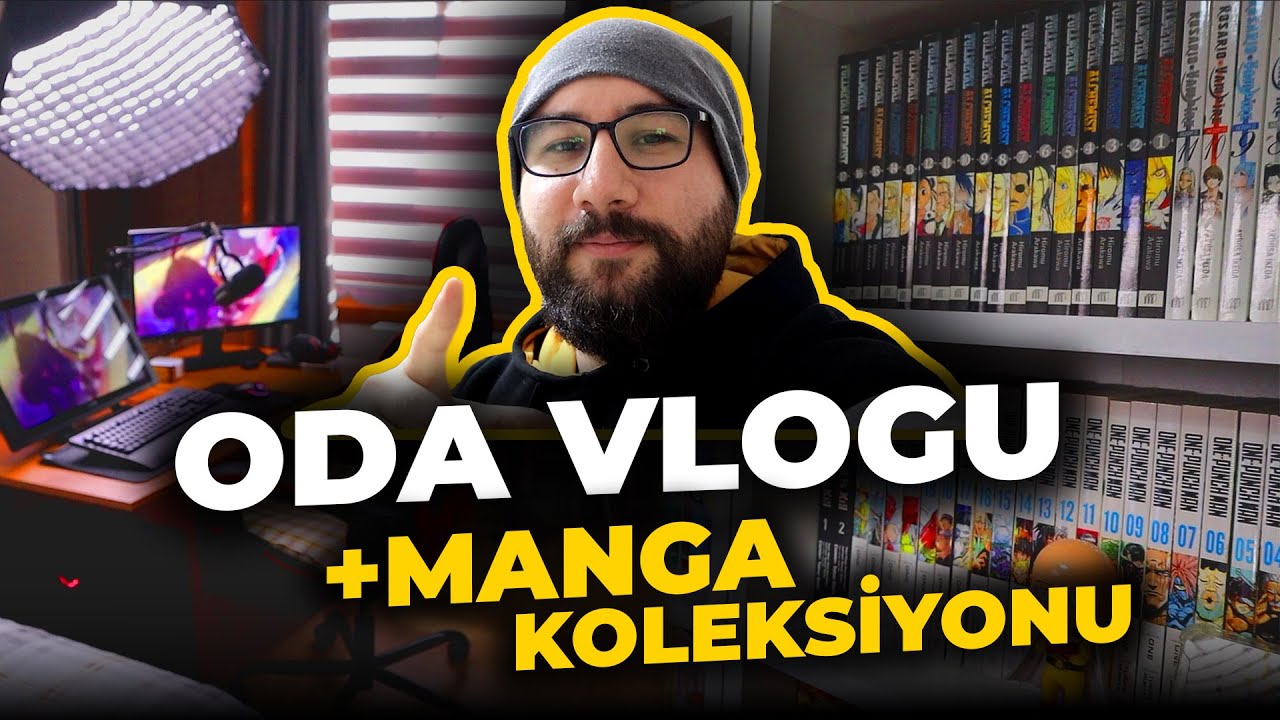 ODA VLOG & MANGA KOLEKSİYONUM!