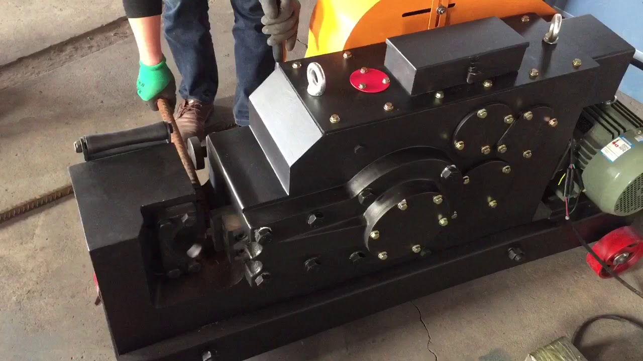 Heavy Duty Rebar Cutter Steel Bar Cutting Machine Up To HD42mm
