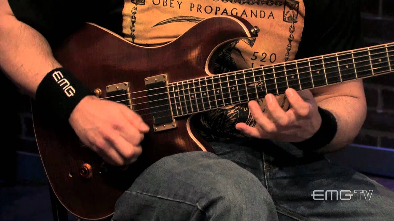 Marc Rizzo shows his picking speed with Release The Kraken live on EMGtv