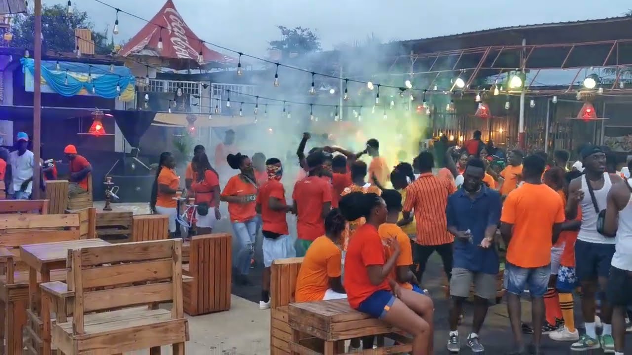 Street Side Pub Bash During Ogua Fetu Afahye