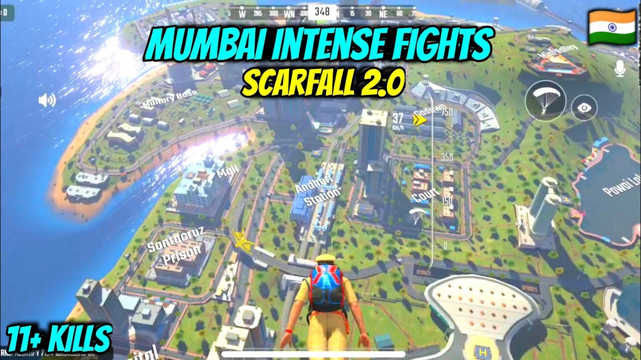 ScarFall 🇮🇳 MUMBAI INTENSE FIGHTS 🧡 11+ Kills ✌️ @ScarFall2.0  #scarfall2 #pubg
