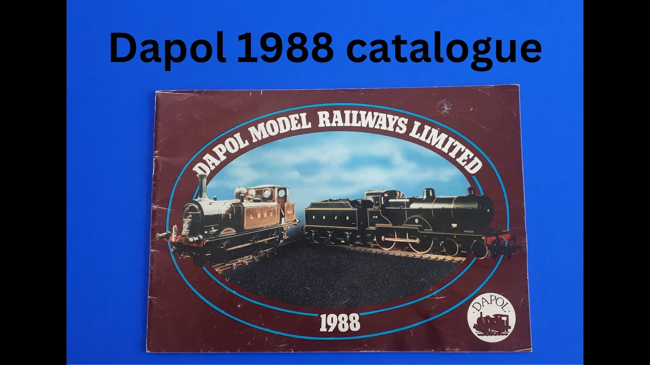Dapol 1988 model railways catalogue full look through from Mangley Town #ModelRailway #ModelTrain