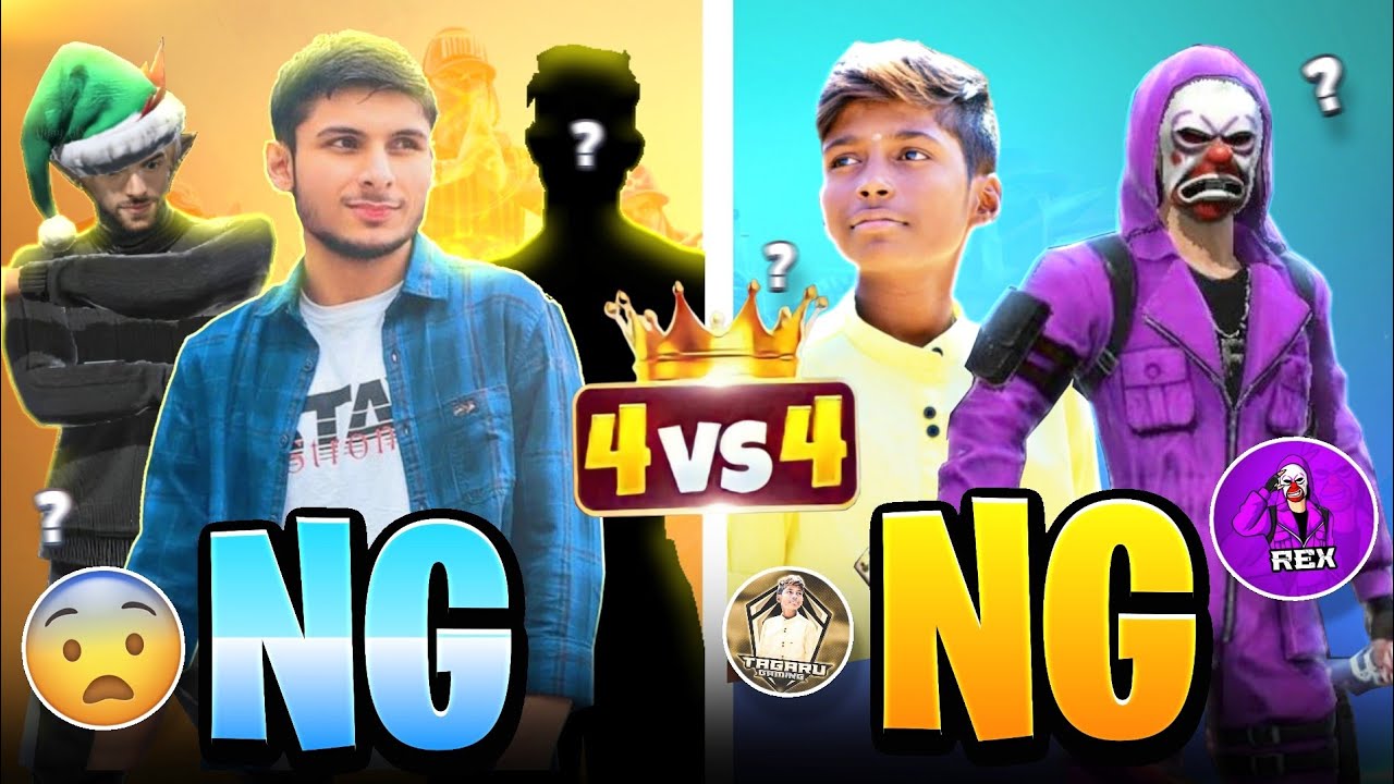 NG GUILD'S UNDERDOG TEAM CHALLENGE NG REX AND TAGARU SQUAD 🔥 || NONSTOP GAMING FREE FIRE