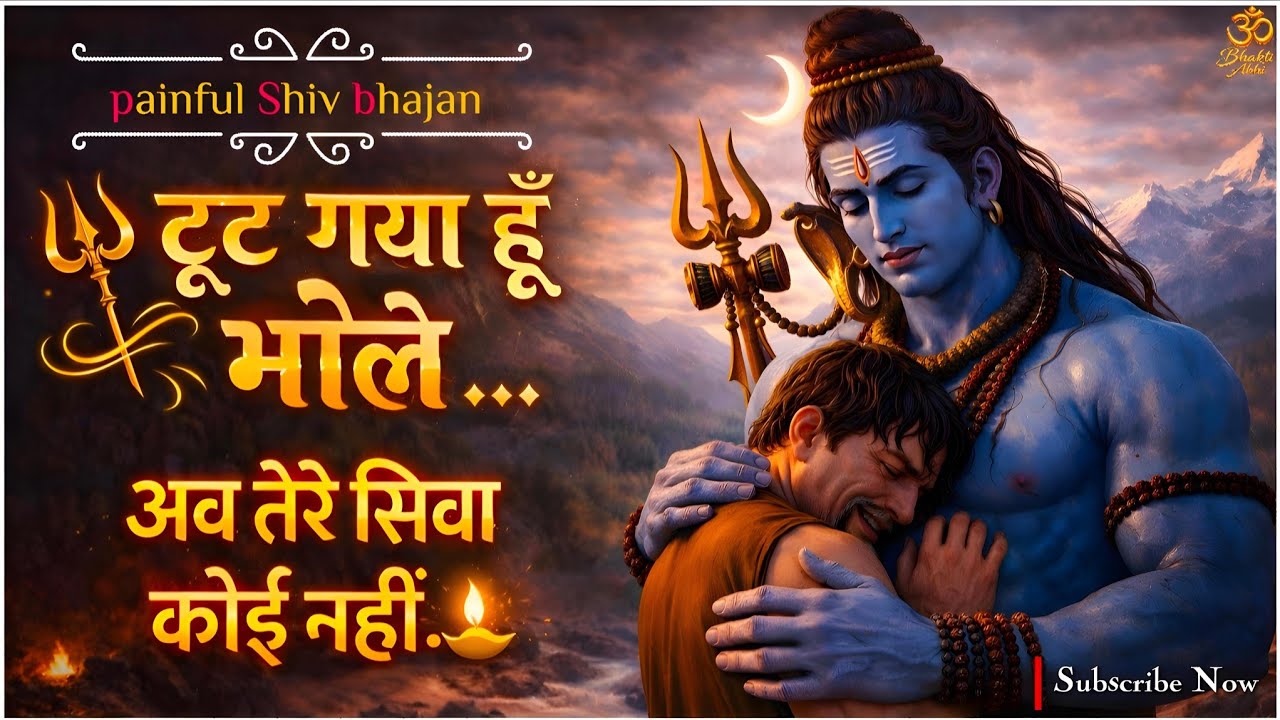 टूट गया हूँ भोले… अब तेरे सिवा कोई नहीं | Heart Touching Shiv Bhajan 2026