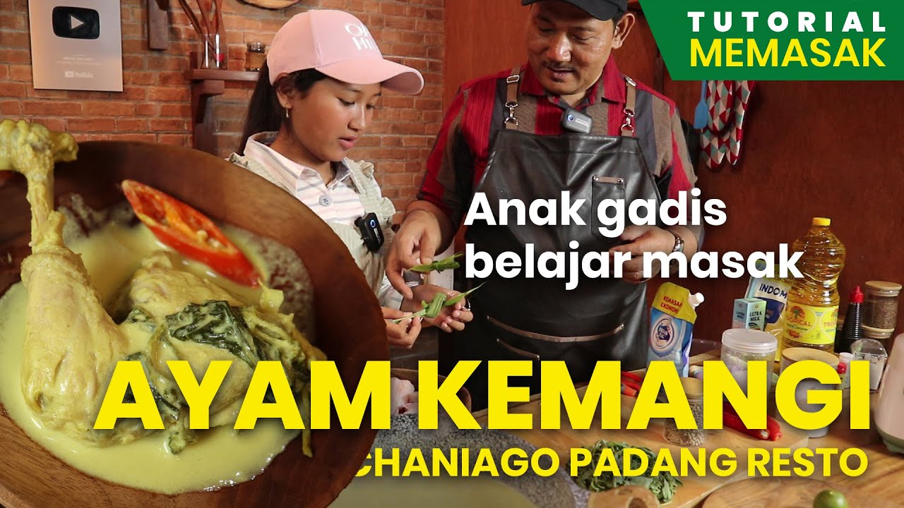 Masak Ayam Kemangi, ditemani anak Gadis - UDA AWAL