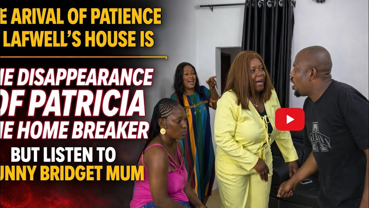 Patience brag that Lafwell and Patricia ran away because of her and junior fired Patience listen 