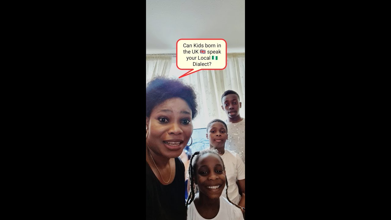 Kids Learning to Speak Ibibio pt.1