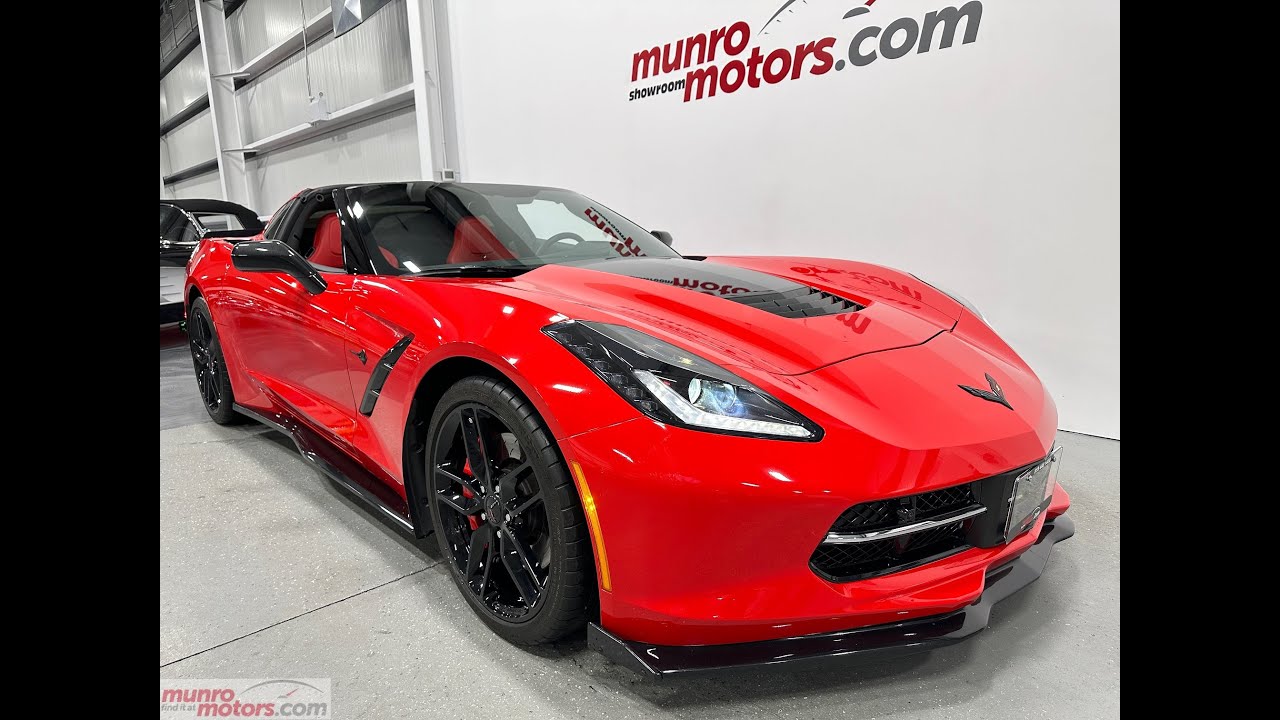 2016 Corvette ПРОДАНПРОДАНПРОДАНCoupe 2LT Z51 Mag Ride NAV Torch Red на Adrenaline всего 11120 км!