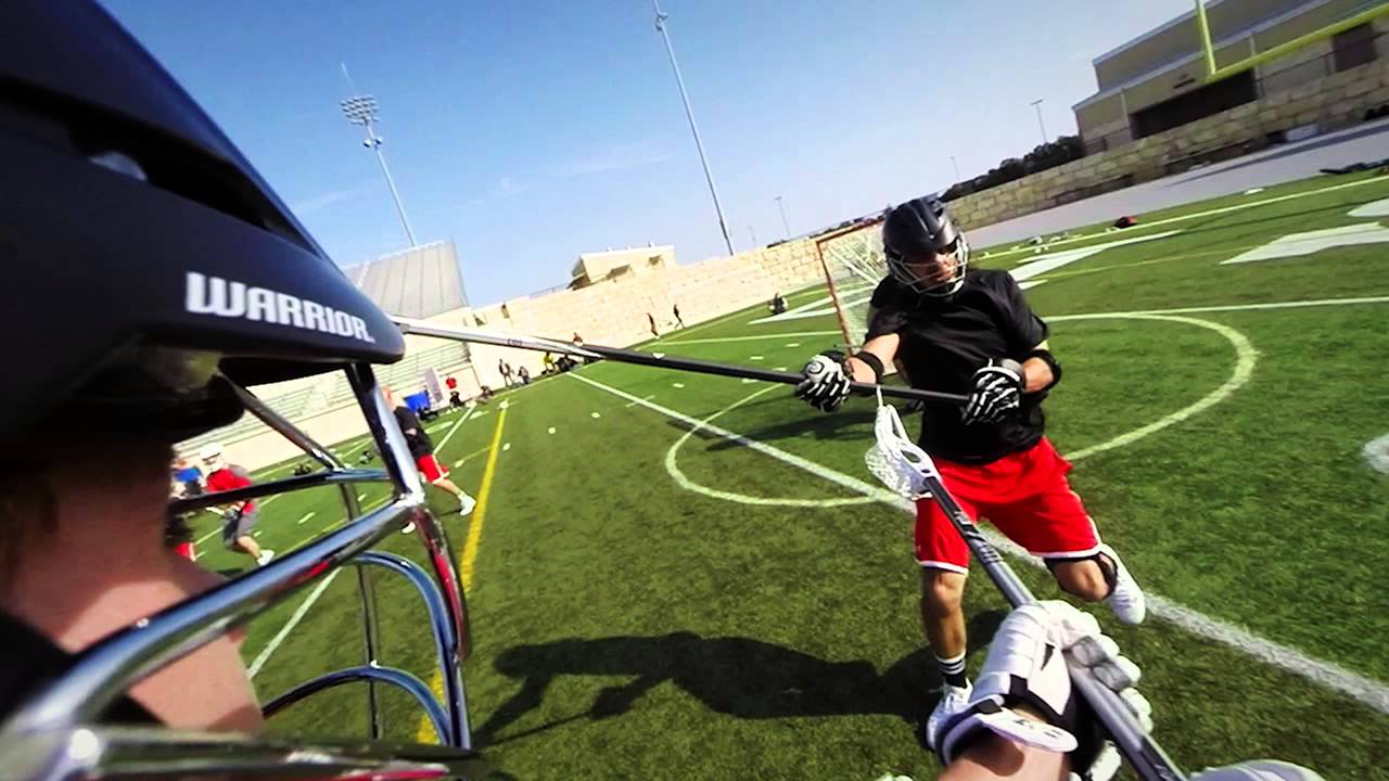 Warrior Lacrosse GoPro Helmet Cam Footage From Mini Stick Game With World's Best Players