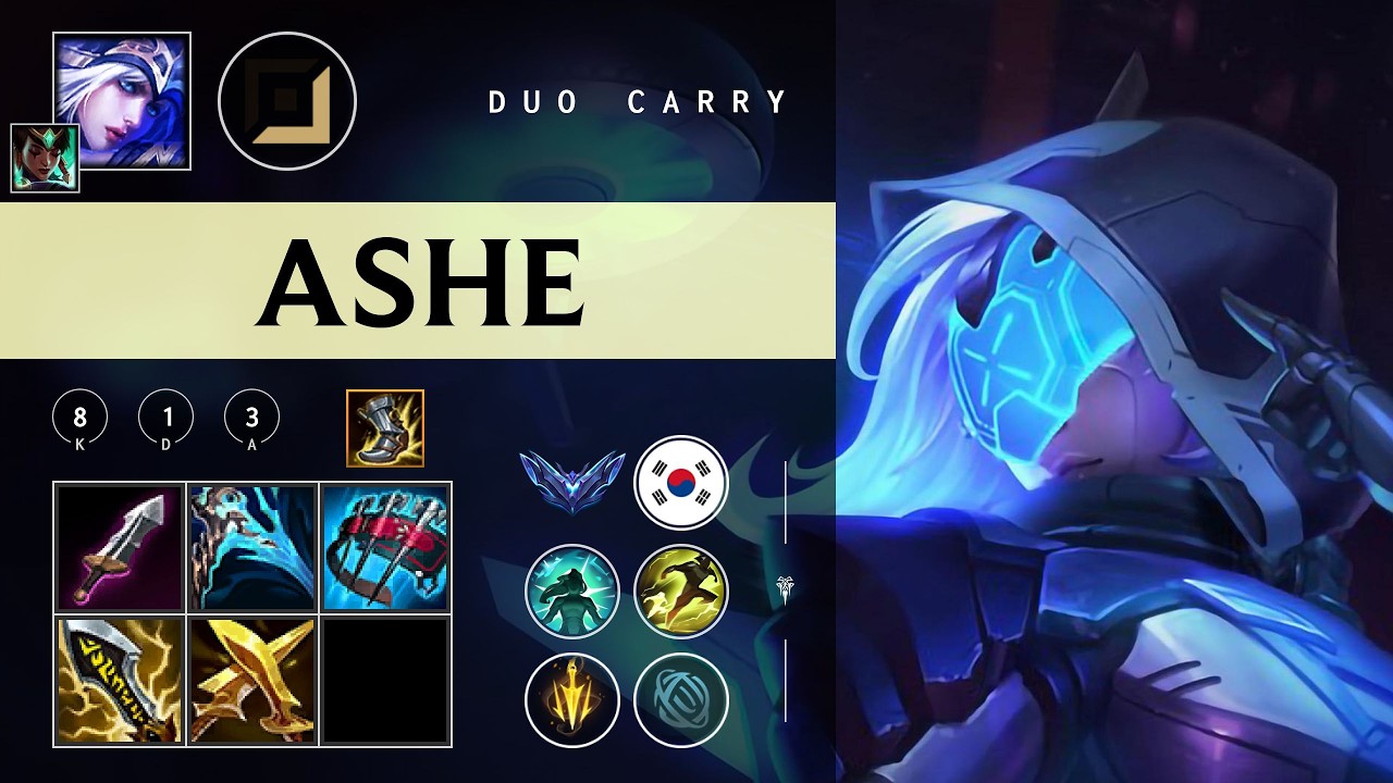 Ashe ADC vs Varus - KR Diamond Patch 26.03